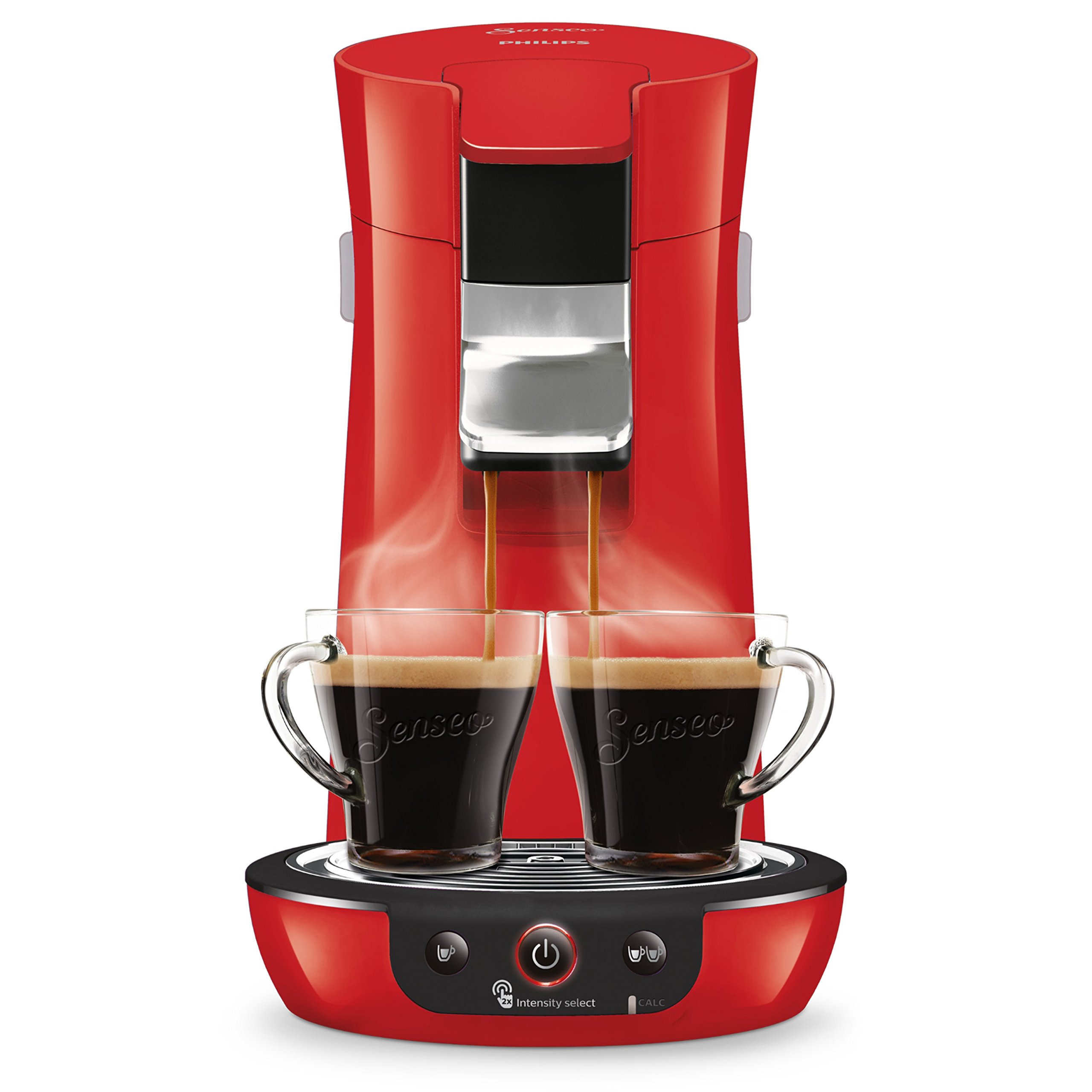 Philips HD6563/81 Machine à Café à Dosettes SENSEO Viva Café Rouge