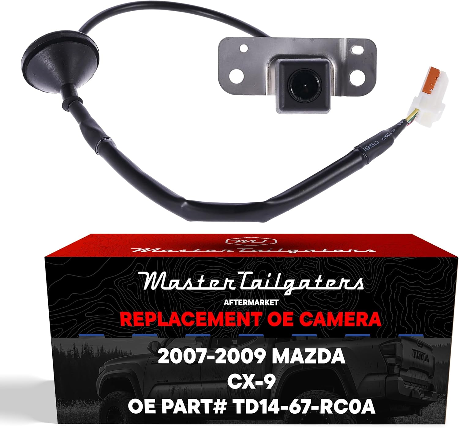 Master Tailgaters Replacement for Mazda CX-9 (2007-2009) Backup Camera OE Part # TD14-67-RC0A