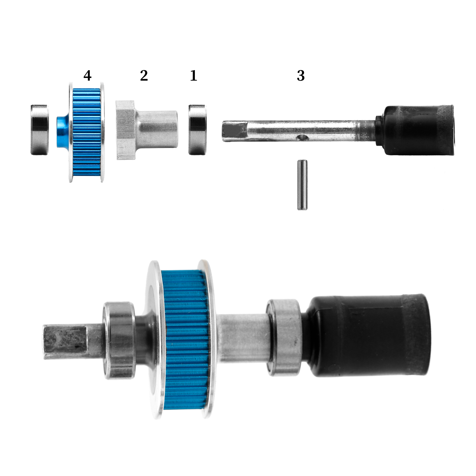 Amazon.com: CHRCOED TT02 Belt Drive, RC Car Belt Drive