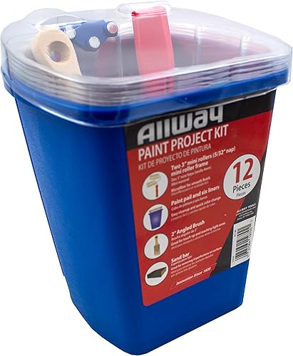 Miniatura 9 de ALLWAY PC12K Kit de proyecto de pintura de 12 piezas, 40 oz