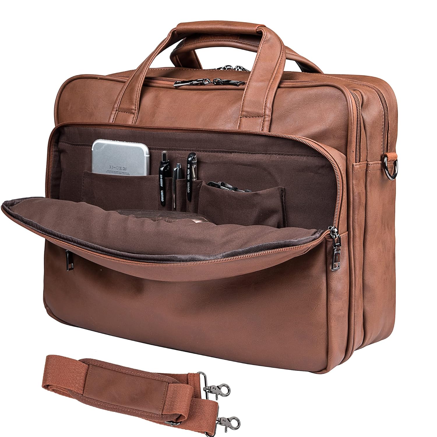 seyfocnia Bolsa de couro para laptop, masculina de 15,6 polegadas e 17,3 polegadas, bolsa de ombro para computador em promoção! Veja a oferta e mais achadinhos de Mochilas & Pastas Masculinas 8 Hoje é o melhor dia para comprar seyfocnia Bolsa de couro para laptop, masculina de 15,6 polegadas e 17,3 polegadas, bolsa de ombro para computador com aquele preço maroto! Promoção! Aproveite a oferta! 8