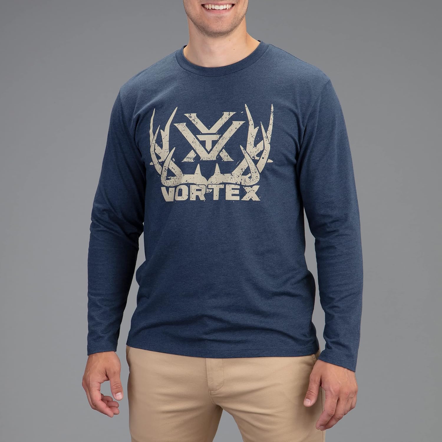Vortex Men's Full-Tine Long Sleeve T-Shirts