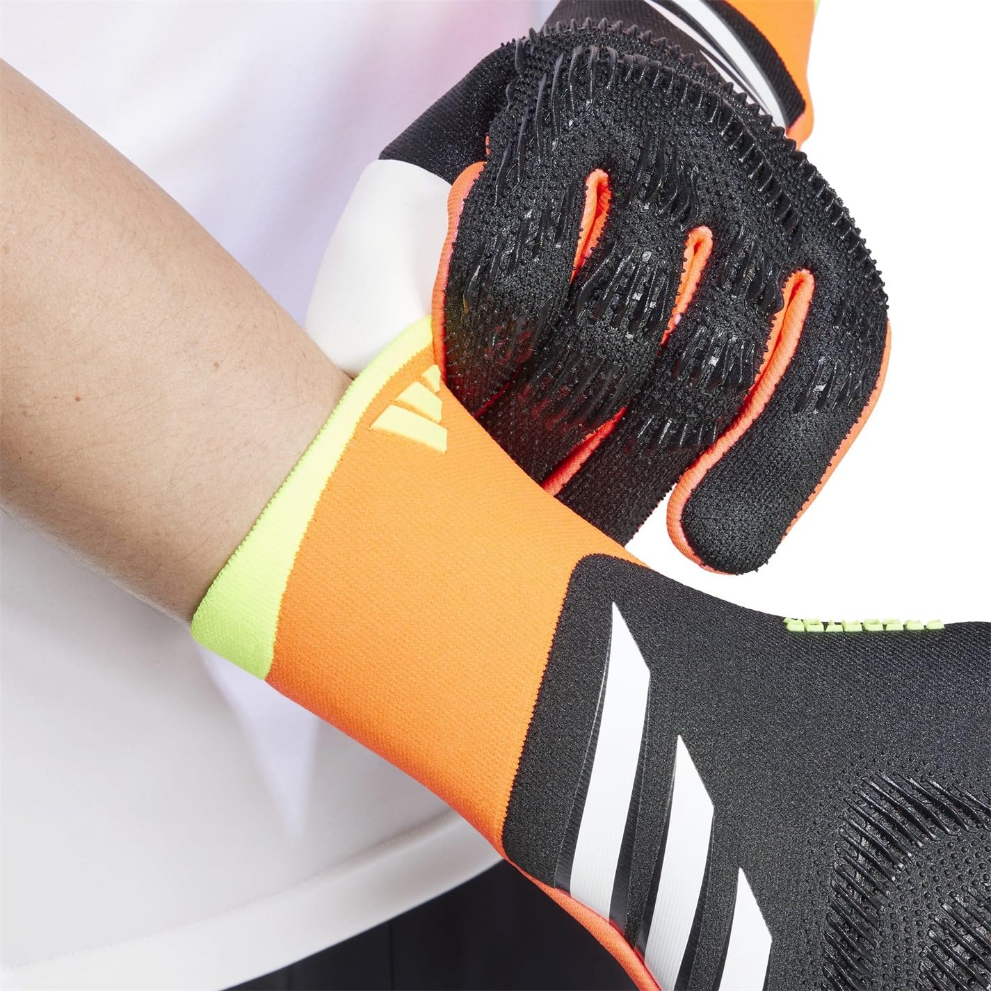 adidas Predator Pro Black Pack rękawice bramkarskie dla dzieci, czarne
