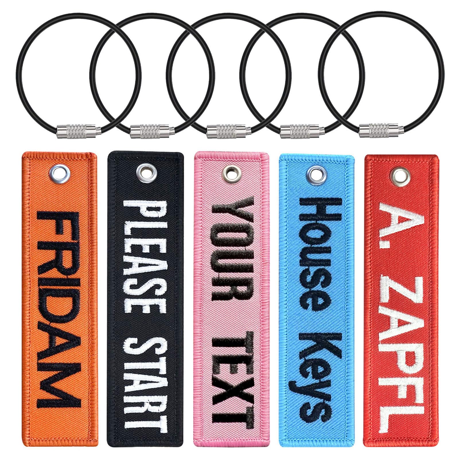 1PCS Luggage Tags, Custom Name/Text Luggage Tag, Personalized Travel Luggage Labels with Stainless Steel Loop for Suitcases, Travel Backpacks,Sports