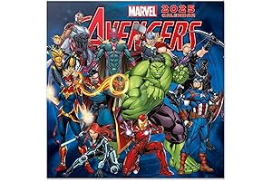 Prepare for the Ultimate 2025 with the Official Marvel Avengers Calendar