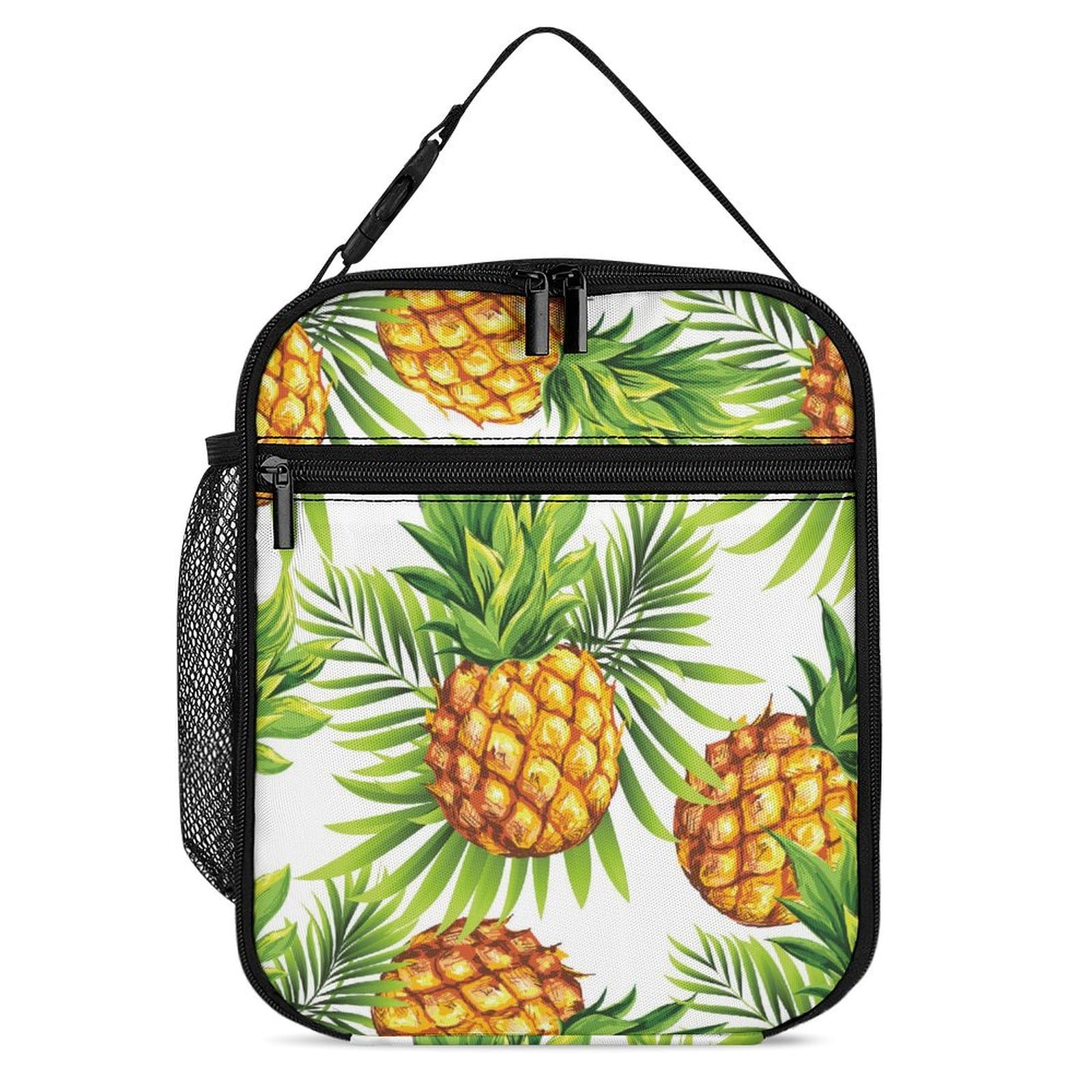 Niapessel Insulated Lunch Box for Women And Men, Small Lunch Bag for Work, Reusable Lunchbox for Adult, Kids Boys Girls Thermal Lunchbag with Water Bottle Holder