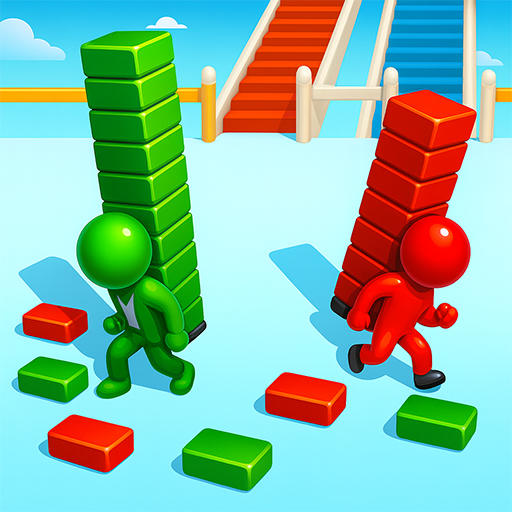 Bridge Run Stack Race Master 3D: Color Block Stair Builder, Fun Rush ...