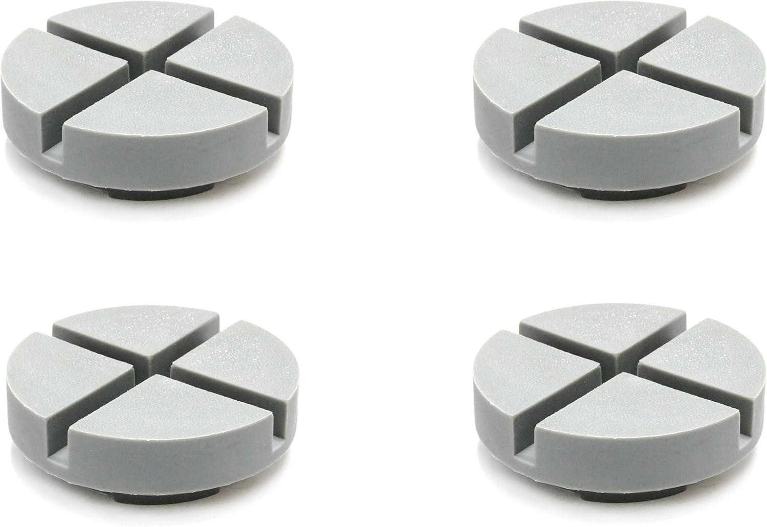 4 Pack Extra Large Universal Polyurethane Floor Jack Pad