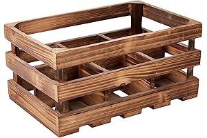 Rustic Wine Crates Wooden Countertop