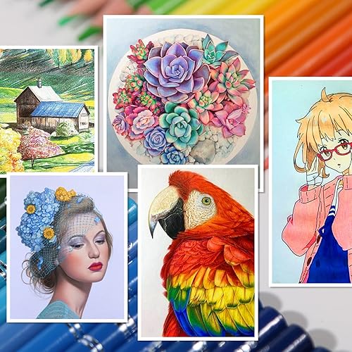 Miniatura 6 de HB - Lápices de colores prémium para colorear para adultos 72