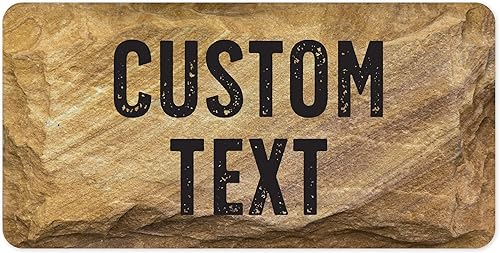 Miniatura 288 de Letrero Personalizado, Letrero de Calle Personalizado, 11 Colores de Fuente, 13 Estilos de Fuente, 4 Opciones de Agujeros, 22 Tamaños, 6x24 Madera