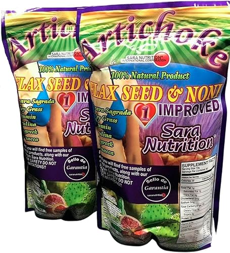 Alcachofa, linaza y noniLinaza Noni 2 unidades