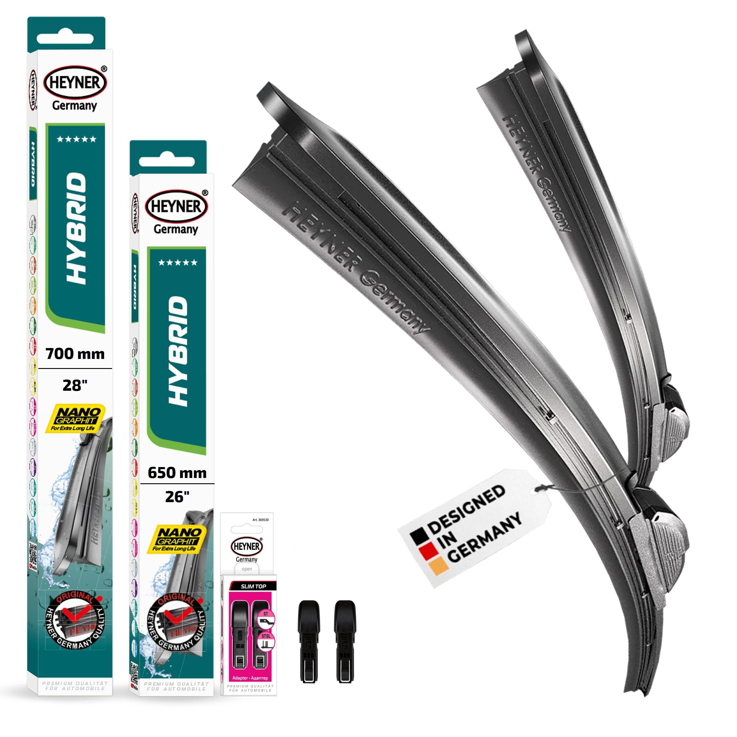HEYNER Scheibenwischblätter Scheibenwischer Frontscheibe Produkt Description