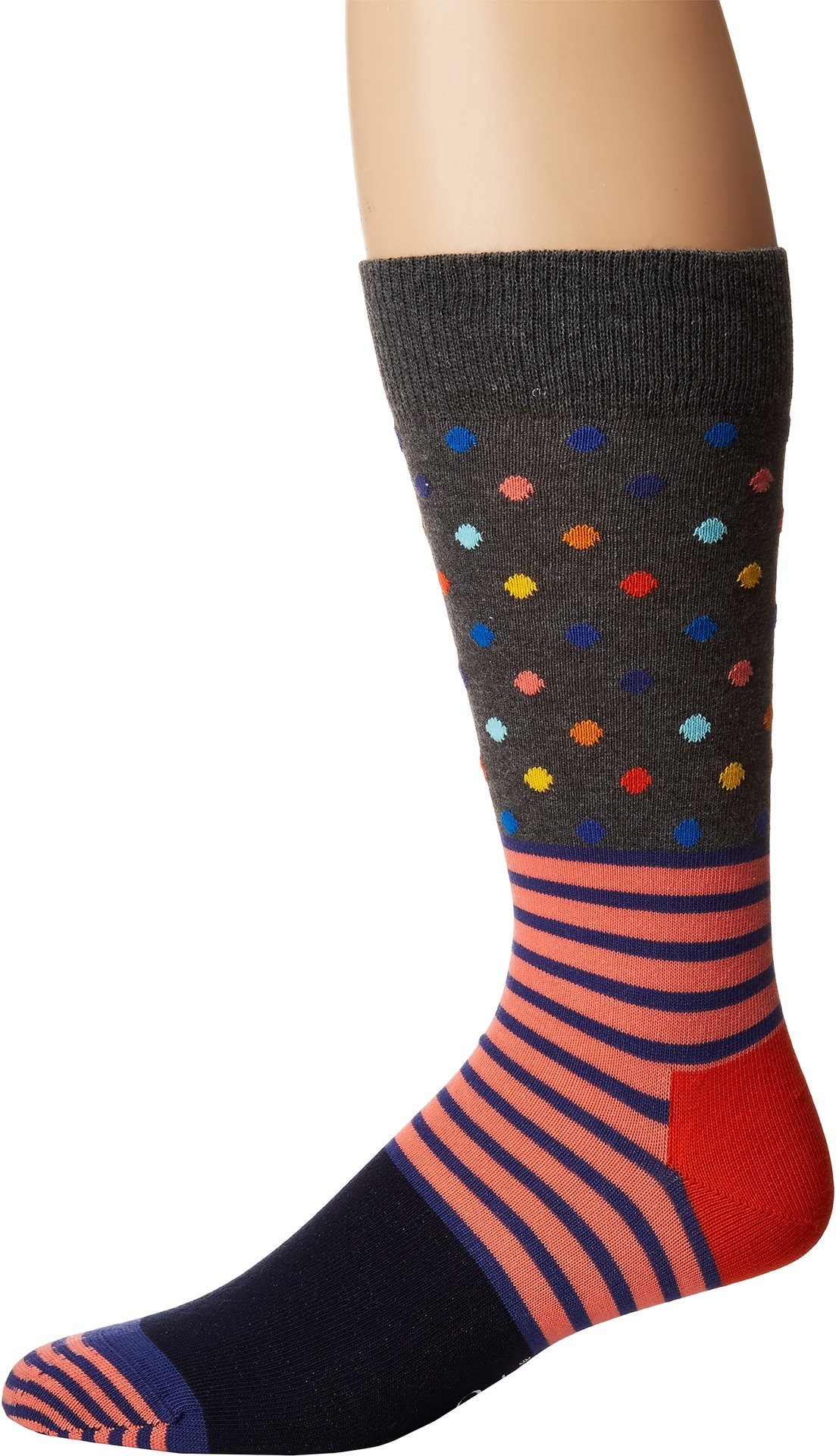 Happy SocksMen's Stripes & Dots Socks
