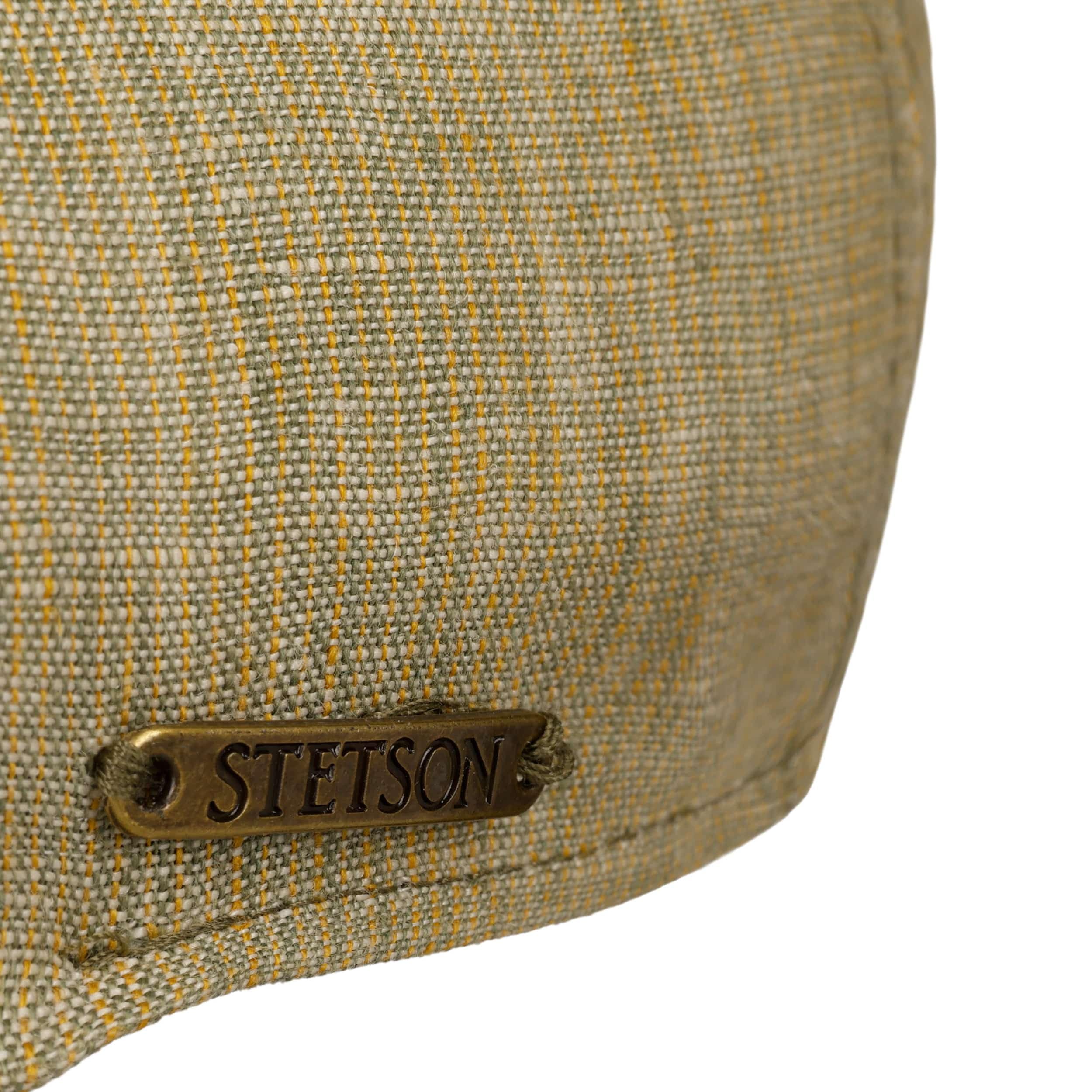 Stetson Texas Stripe Flat Cap Made in EU Damen Herren Sommer