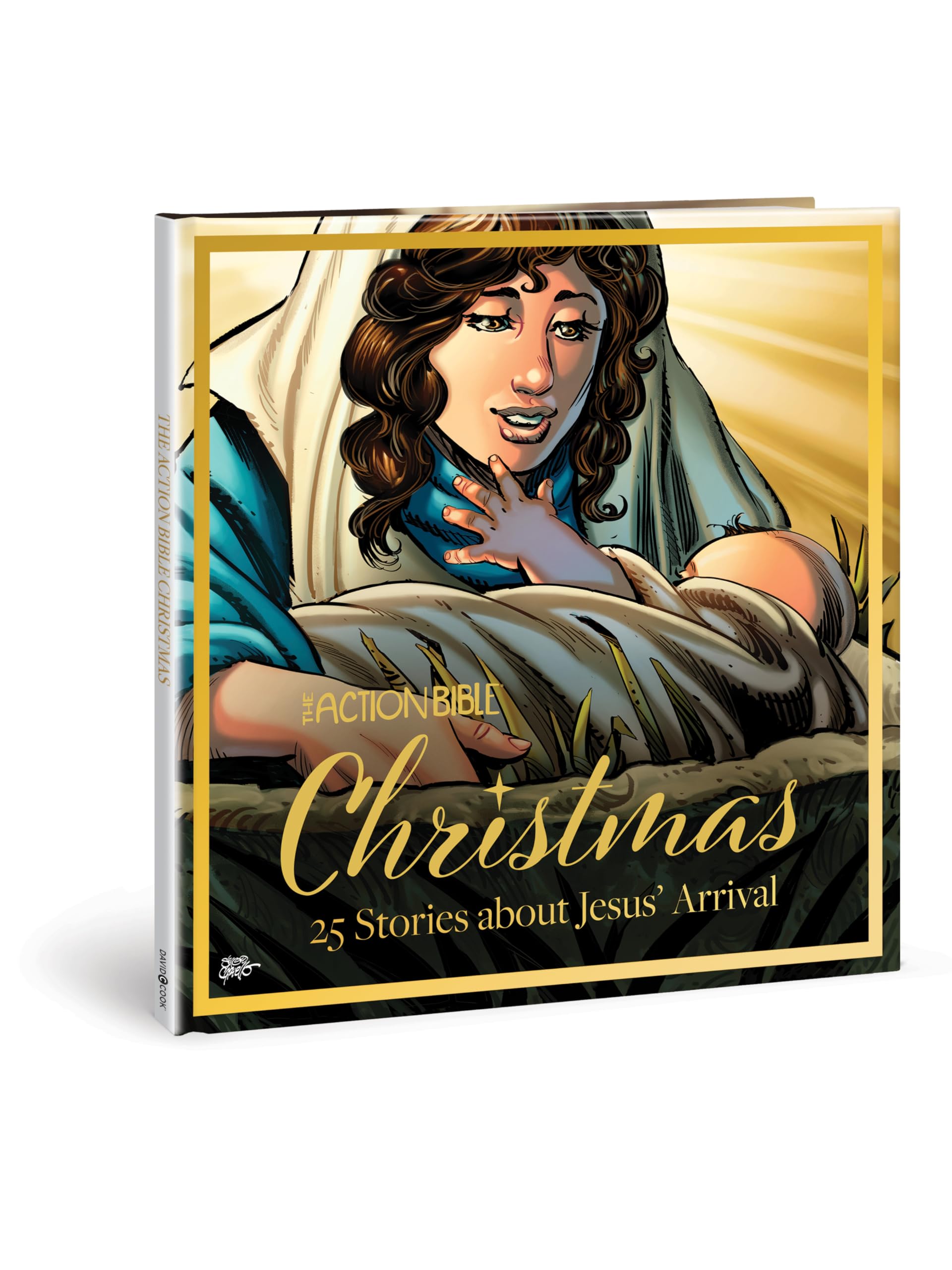 The Action Bible Christmas: 25 Stories about Jesus' Arrival (Action Bible Series)