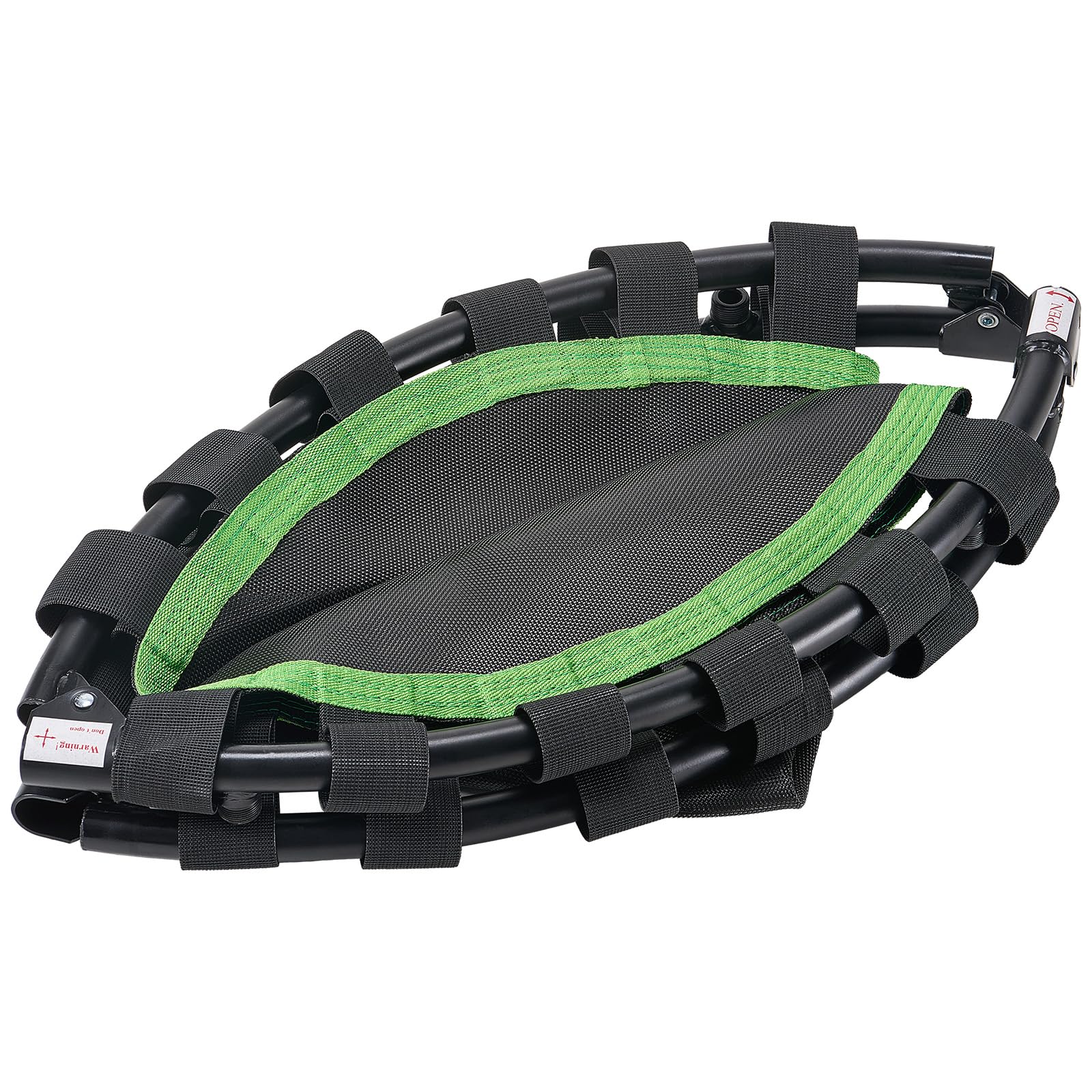 VEVOR Mini Trampoline Pliable, 934 mm, Fitness rebounder, Charge maximale 100 kg, Petit Trampoline d'entraînement d'intérieur Stable et Silencieux, pour Exercice, entraînement, Fitness pour Adultes