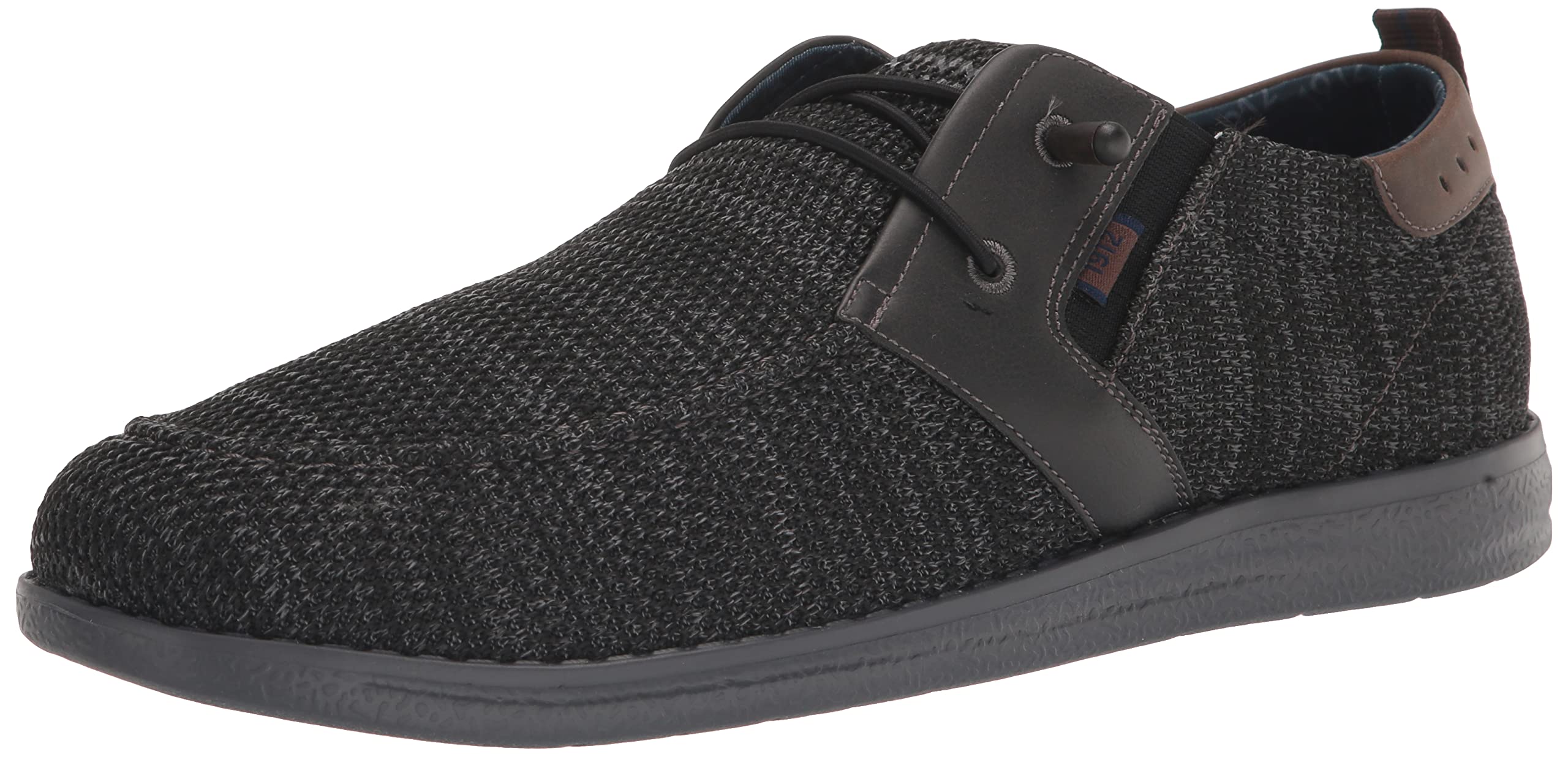 Nunn BushMen's Brewski Knit 2.0 Moc Toe Wallabee Bungee Slip-on Loafer