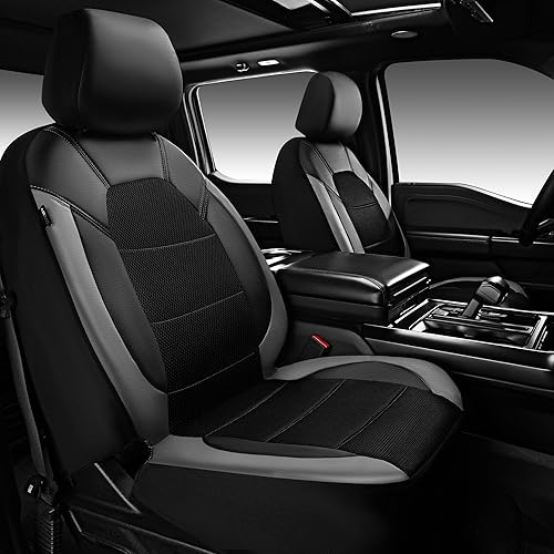Miniatura 62 de CAR PASS Leather seat Covers,Automotive Universal Sport car seat Cover Super 5mm Composite Sponge Inside,Airbag Compatible fits Most SUVs, Camaleón
