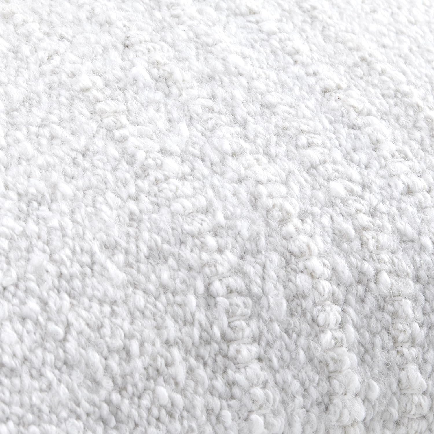 Livabliss x Galey Alix Chandler Indoor/Outdoor Accent Pillow Cover with Poly Insert, 18" L x 18" W, Striped Grey