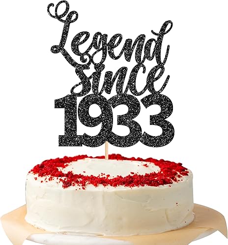 Miniatura 8 de 1 pieza de decoración de pastel de 50 cumpleaños de la leyenda desde 1973, 50 cumpleaños 50, divertido 50 y fabuloso pastel decoración para 50