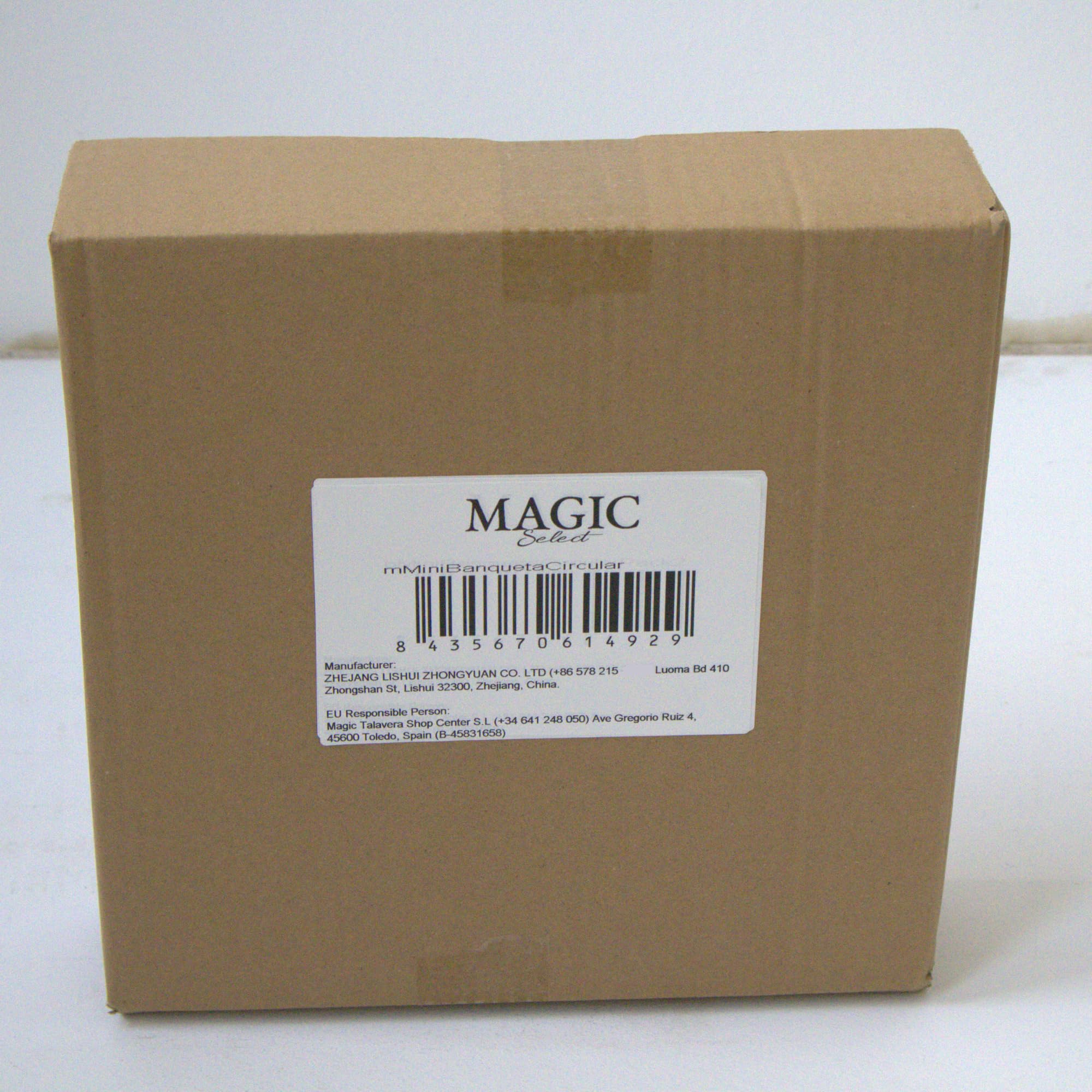 MAGIC SELECT Mini Taburete Plegable de Madera Redonda 90kg para Hogar