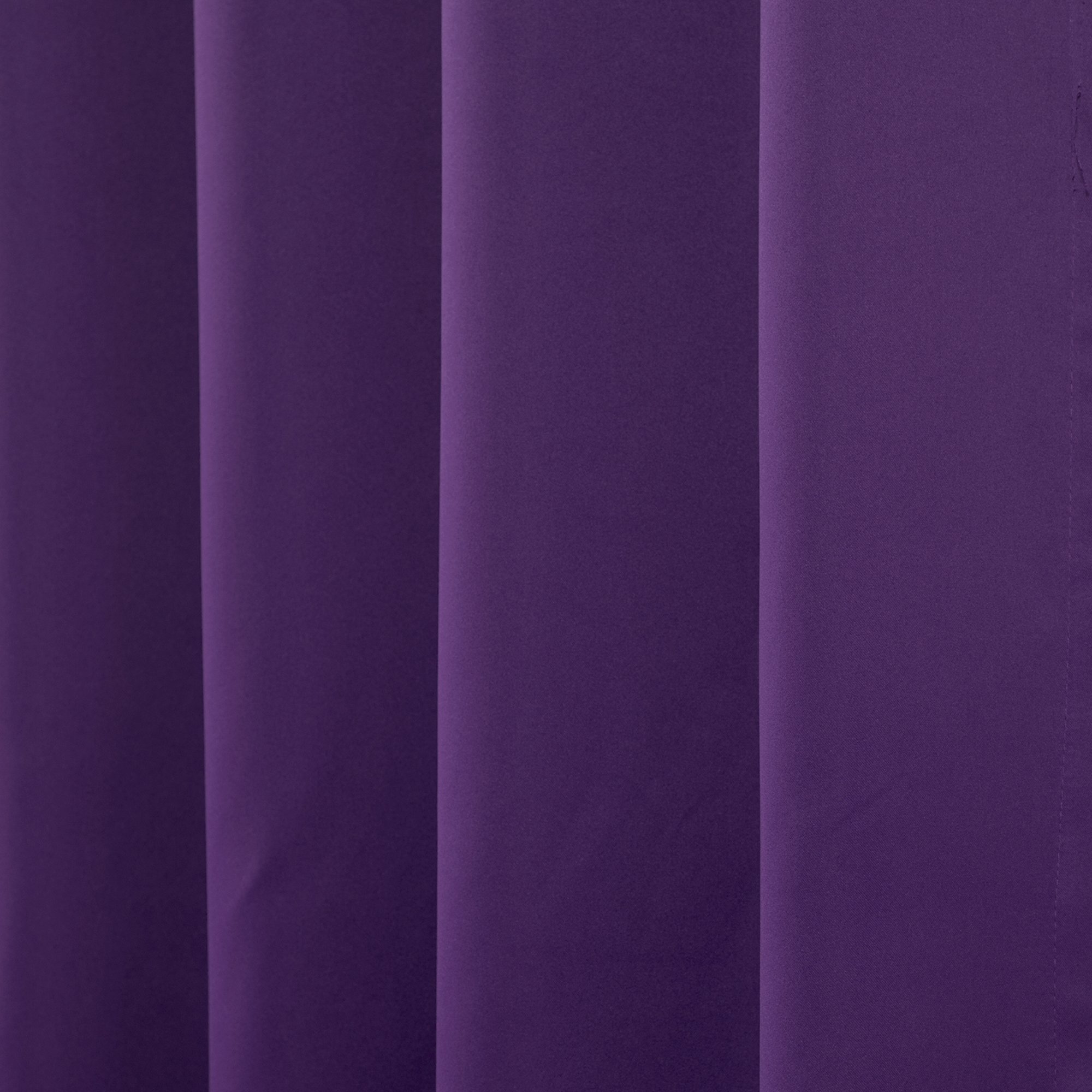 Best Home Fashion Premium Thermal Insulated Blackout Curtains - Antique Bronze Grommet Top - Purple - 52