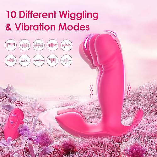 Miniatura 3 de Vibradores de punto G portátil, juguetes sexuales para adultos para mujeres u hombres, mini vibrador de control remoto con aplicación con 10 modos