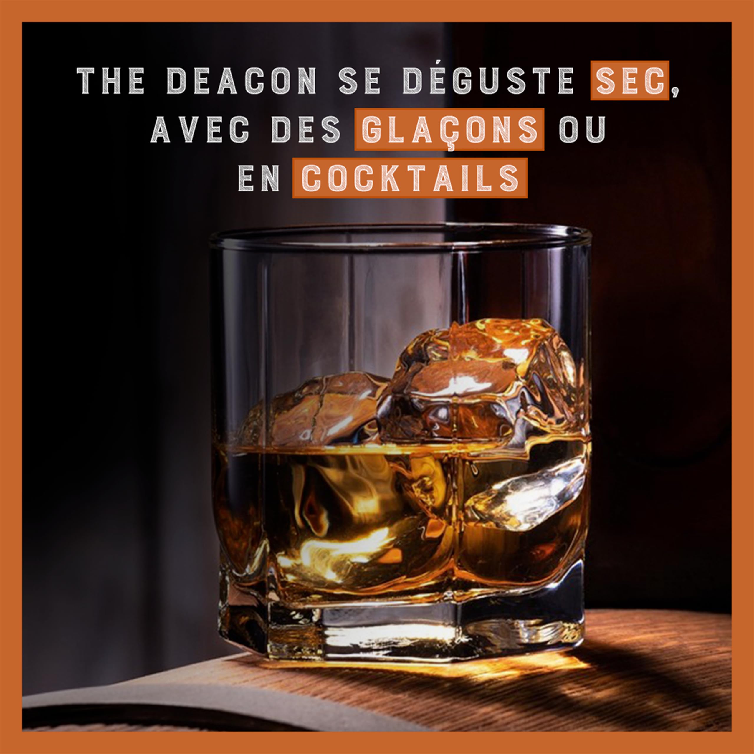 THE DEACON Whisky Ecossais Tourbé - 40%, 70cl