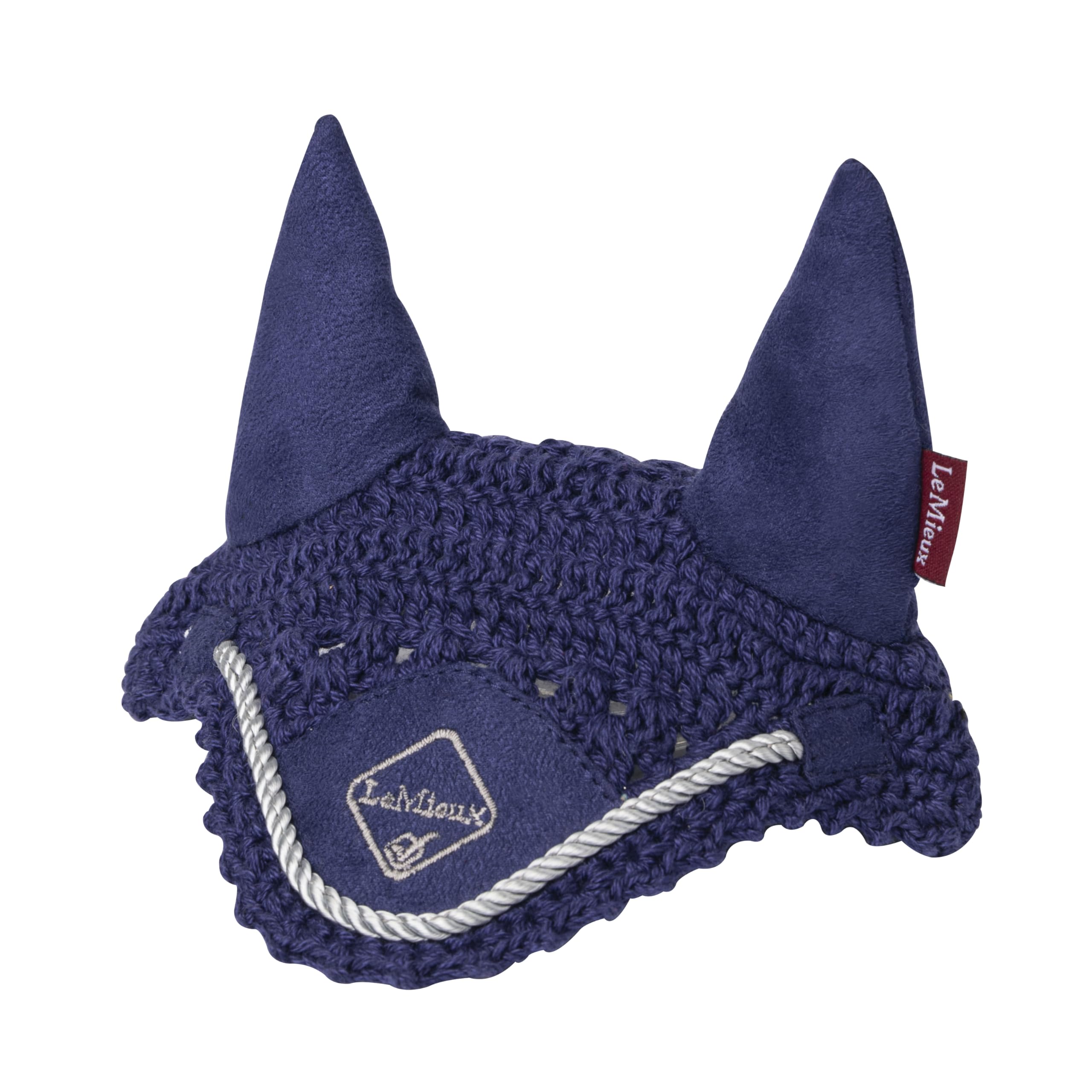 LeMieux Toy Pony Fly Hood - Soft Suede Ears - Suitable for Ages 3+ - Ink Blue โ image 1