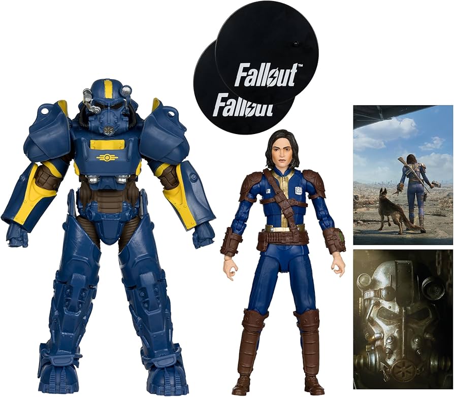 McFARANE TOYS Fallout 4-Pack フィギュア Amazon.com: McFarlane Toys- Fallout 4 T-60 Vault Tec and Sole