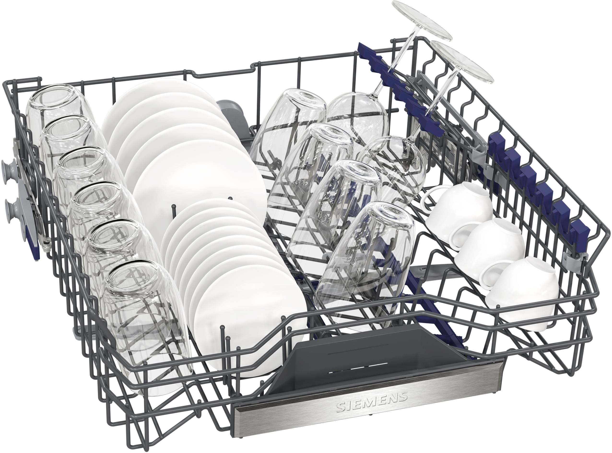 iQ500 - Lavastoviglie completamente integrata, 60 cm, con cerniera per particolari situazioni di installazione, SN95EX22CE
