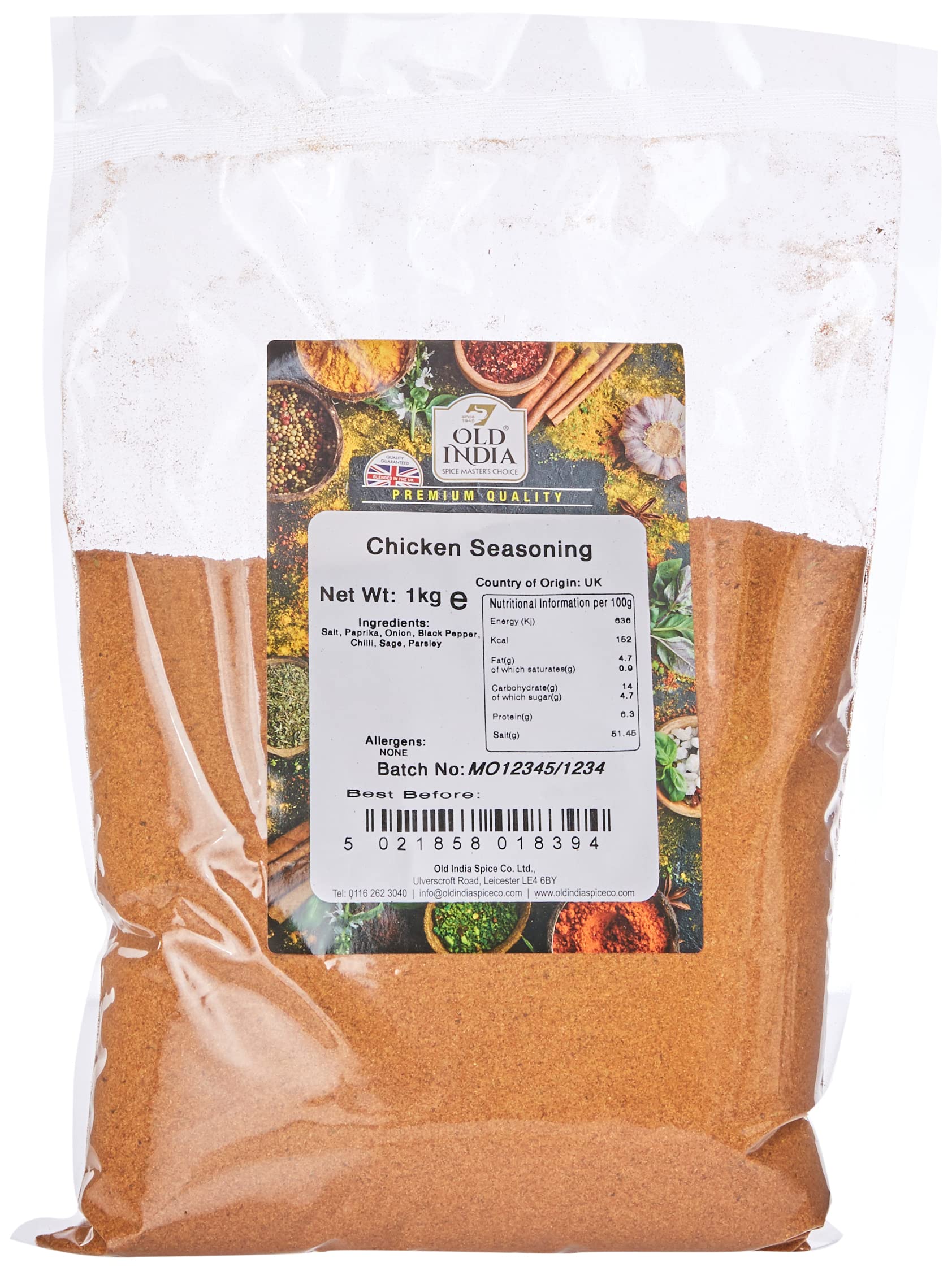 Old India Chicken Seasoning 1kg