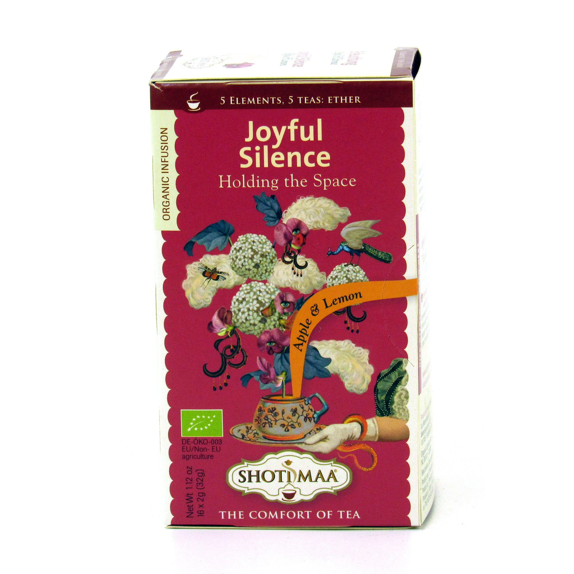 Joyful Silence Organic Tea - Apple & Lemon