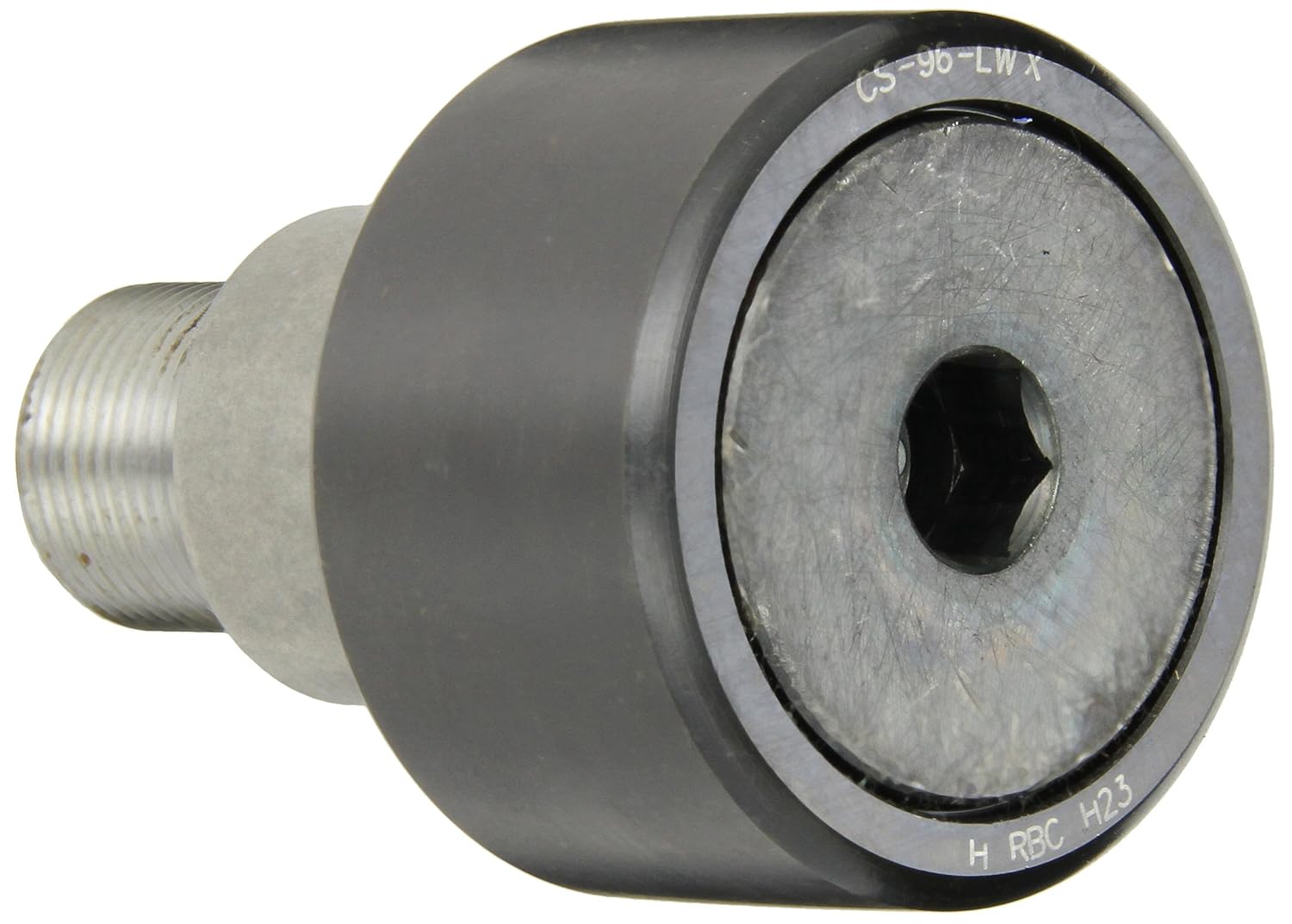 RBC Cam Followers CS96LWX Track Runner Bearings, Standard Stud Type