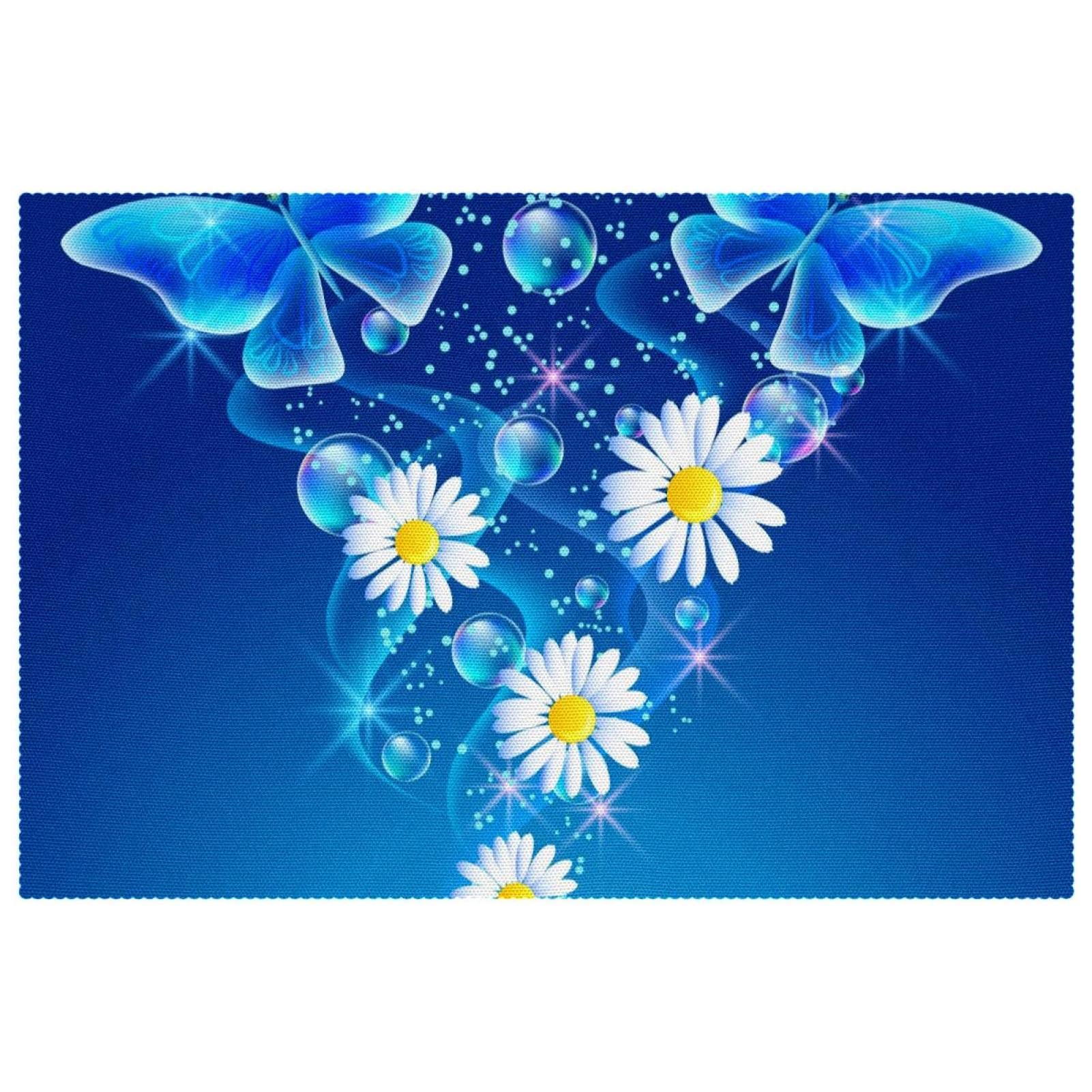 Set de table motif papillons pour partager des instants de bonheur en famille