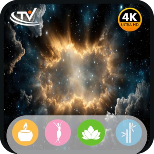 宇宙旅行のスクリーンセーバー – 集中力を高める星雲のビジュアルと深いリラクゼーションシーンのスクリーンセーバー