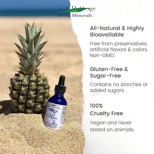 Miniatura 5 de Eidon Concentrado mineral de sílice líquida, suplemento de sílice para cabello, piel y uñas, gotas de sílice para apoyar la producción de colágeno,