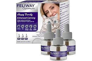 FELIWAY Optimum, Calming Pheromone Diffuser Refill For Cats