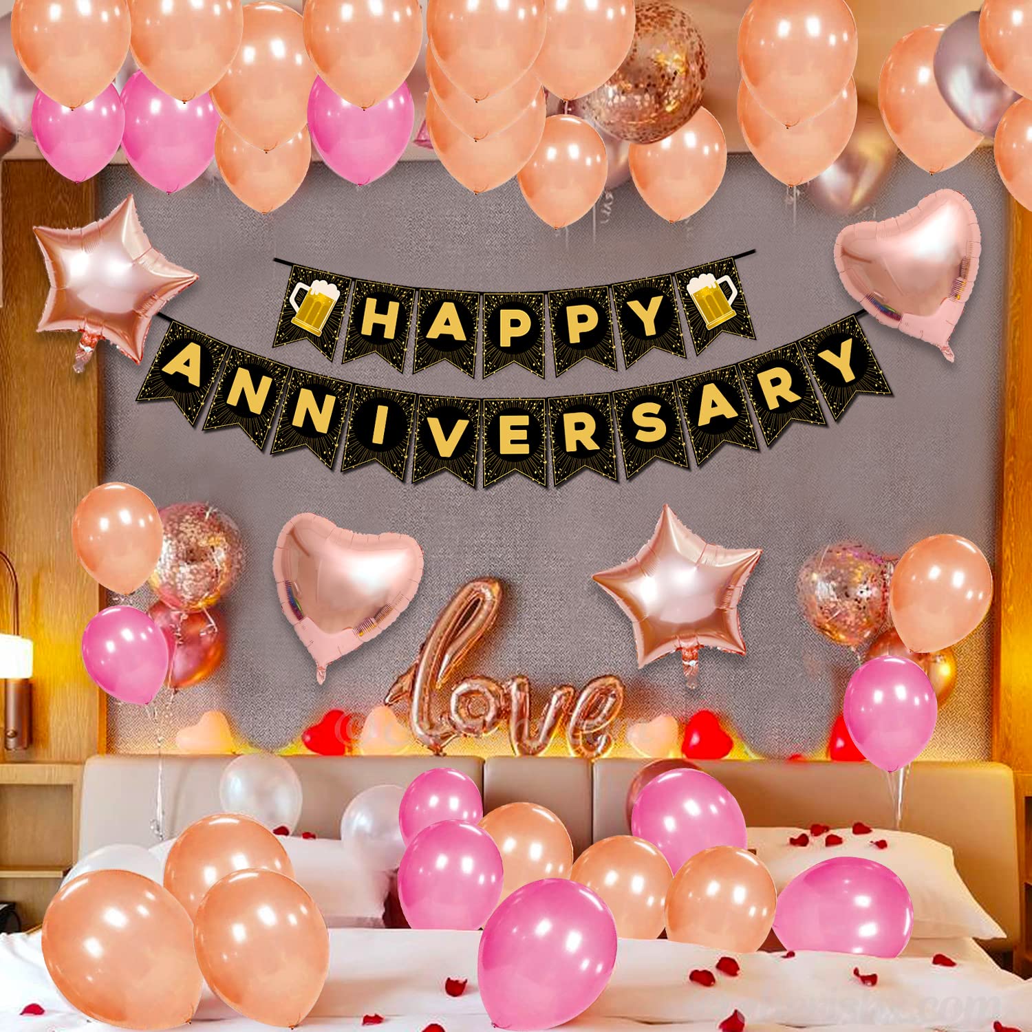 See full amazon price history chart for Party Propz Anniversary Decoration Items Kit - 31Pcs Rose Gold Happy Anniversary Balloons | Happy Anniversary Decoration | Anniversary Balloons for Decoration | Wedding Anniversary Decoration Items Party Propz Anniversary Decoration Items Kit - 31Pcs Rose Gold Happy Anniversary Balloons | Happy Anniversary Decoration | Anniversary Balloons for Decoration | Wedding Anniversary Decoration Items (B09L81YKH5) Amazon Price History, Amazon Price Tracker