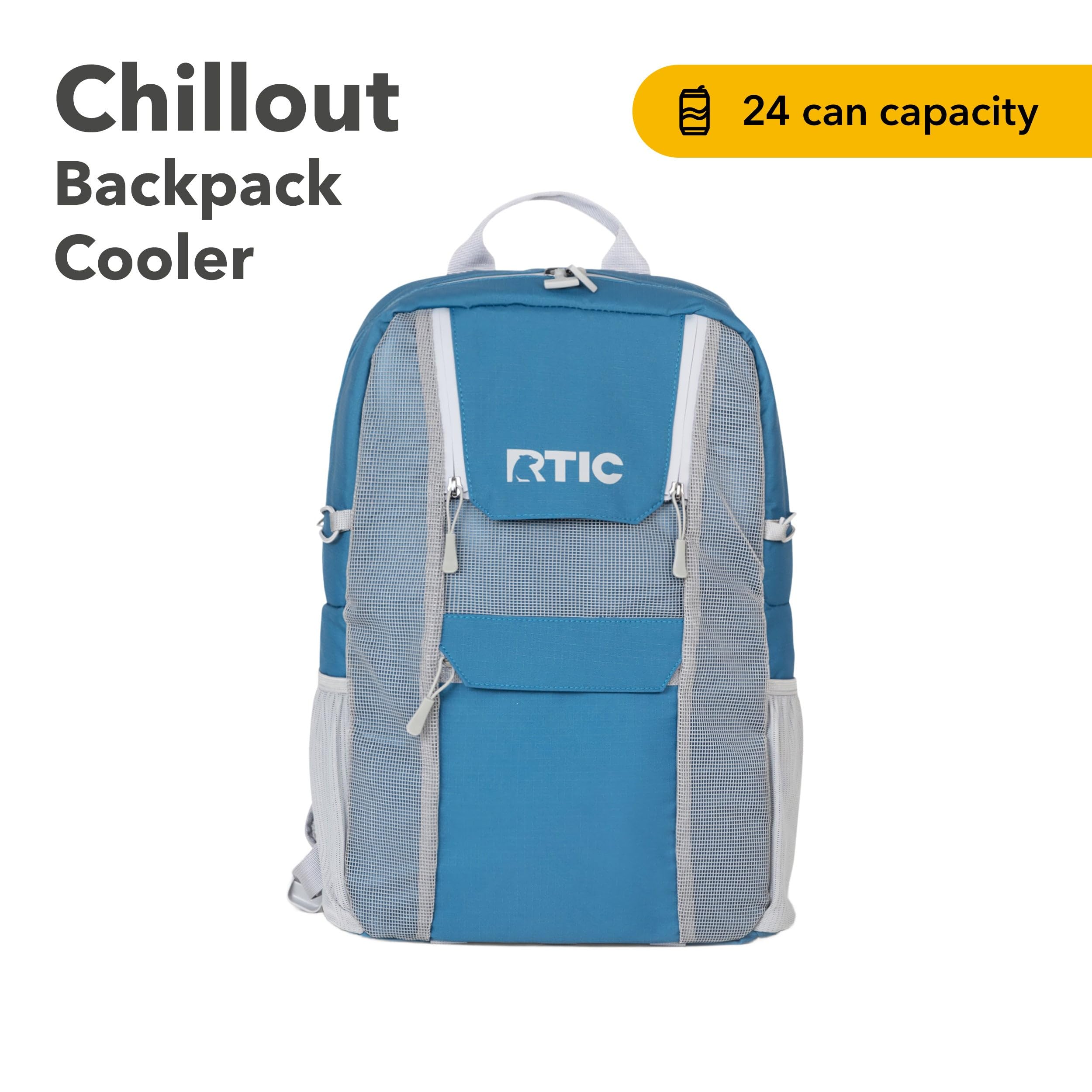 Amazon.com : RTIC Chillout 24 Can Backpack Cooler Insulated