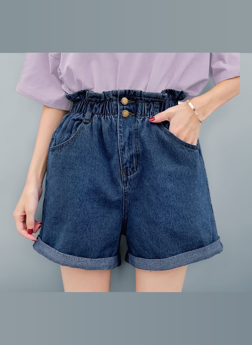 Amazon | [Bidason] デニム ショート パンツ レディース ジーンズ