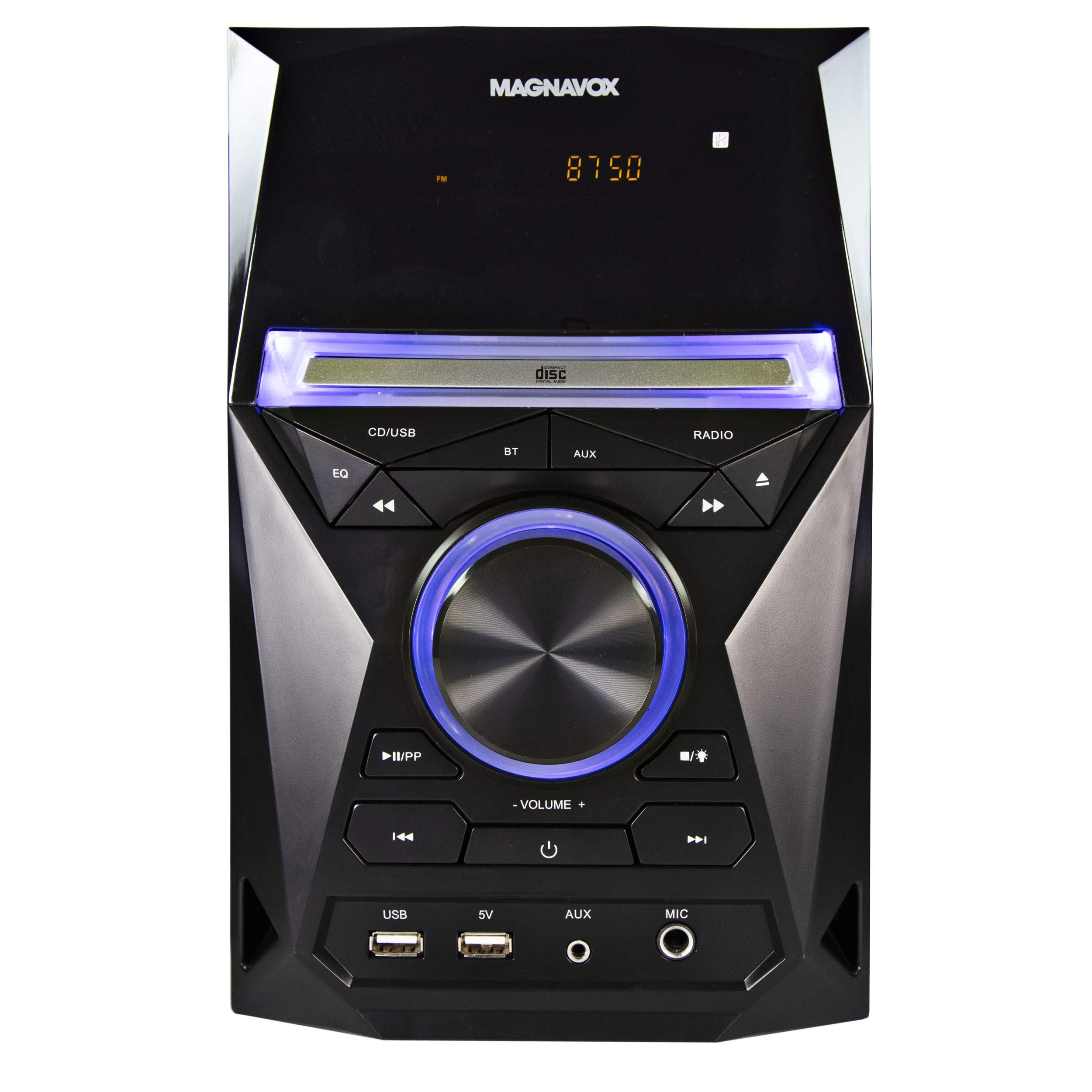 Magnavox MM441 3Piece CD Shelf System with Digital PLL FM Stereo Radio