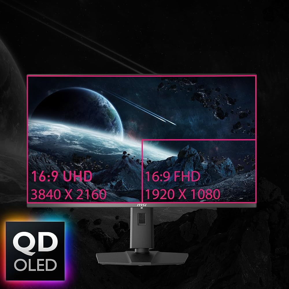 MSI MPG 321URX QD-OLED 32インチ MSI MPG 321URX QD-OLED, 32 inç 4K UHD Quantum Dot OLED Oyun