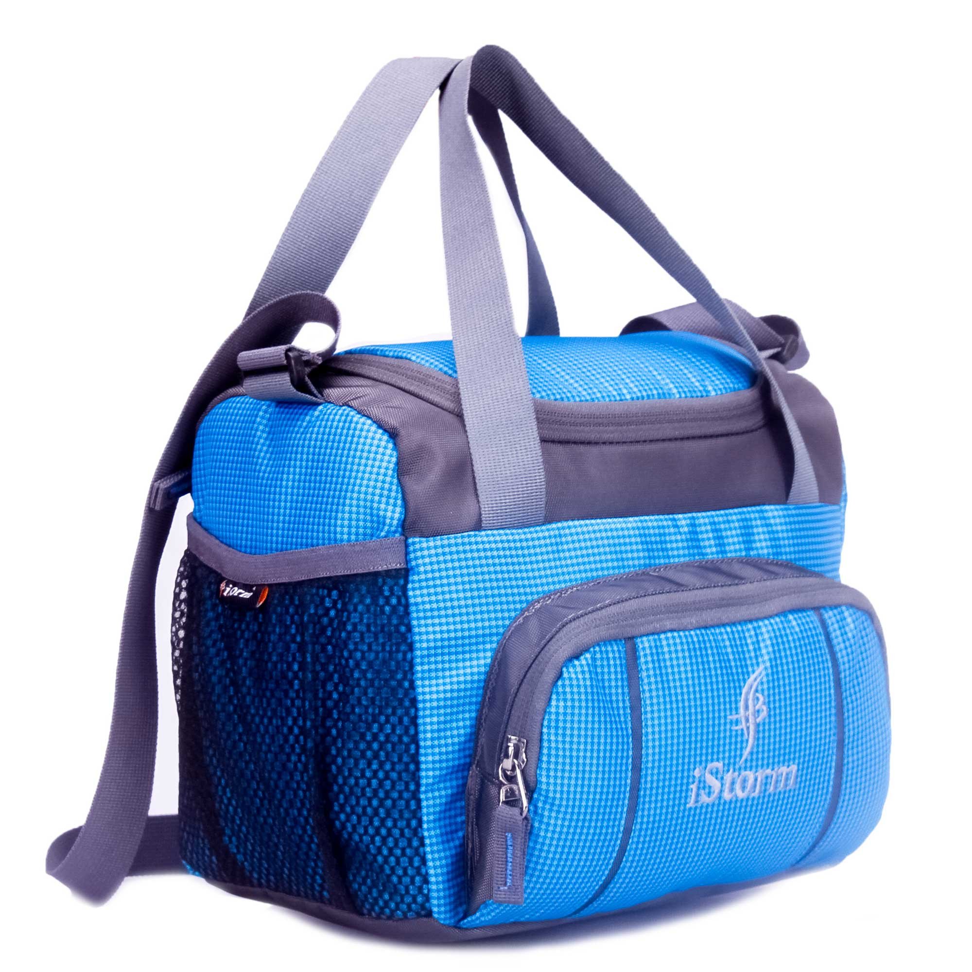 iStorm Spice Lunch Bag (Sky Blue & Grey) Lunch Bag for Office Men, Women and Kids, Quality Tiffin Bag for School, Picnic, Work, Carry Bag for Lunch Bo (B01NH9HJFB) Amazon Price History, Amazon Price Tracker