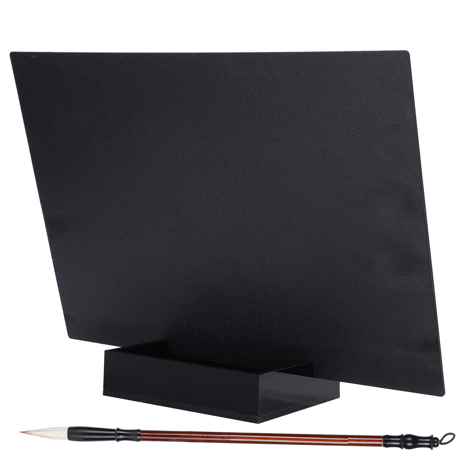 Buddha Board Wasser-Schreibset – 300 X 215 Mm Großer Zeichenblock mit Pinsel und Wasserbehälter Zum Malen, Kritzeln, Kunst und Zur Entwicklung Kreativer Fähigkeiten.