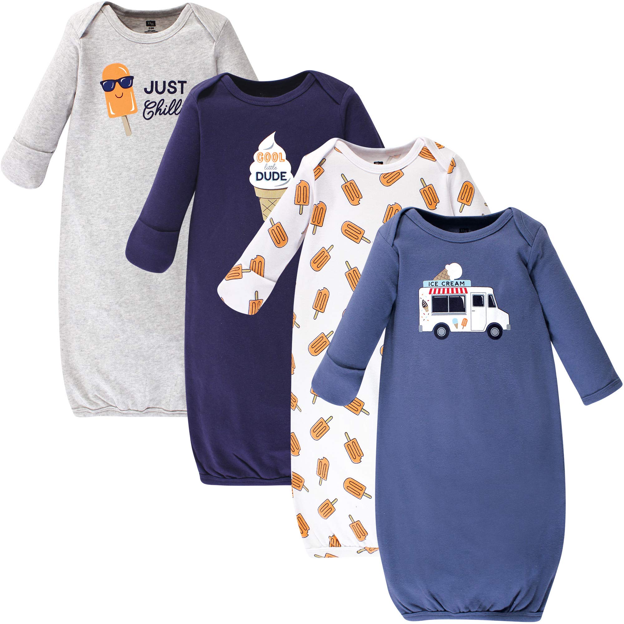 Hudson Baby unisex-baby Cotton Gowns