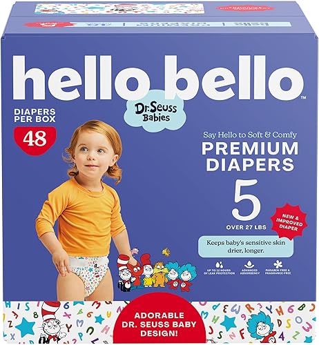 Miniatura 22 de Hello Bello - Pañales prémium de talla 4, diseño de madreselva, caja Club de 58 unidades, hipoalergénicos y extraabsorbentes Balloon Buddies &