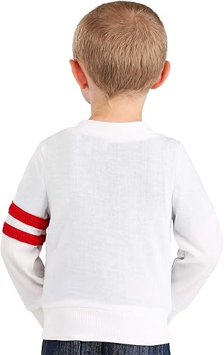 Miniatura 3 de Entra en la frescura de los años 50 suéter de lujo con letras altas Rydell para niños pequeños, abraza el estilo vintage