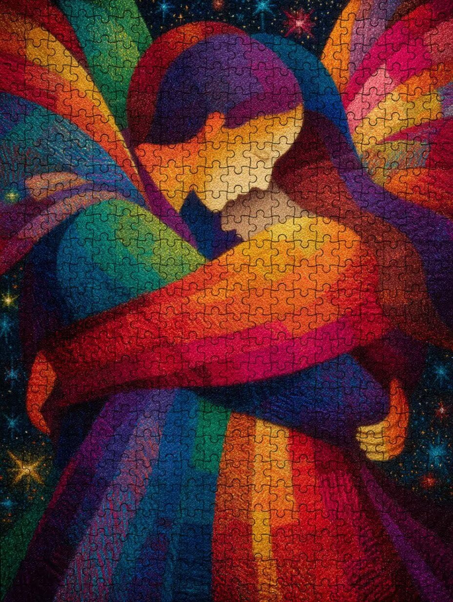 Alas De Pareja, Clásico Puzzle 1000 Piezas Adultos BLQSBGA7-397